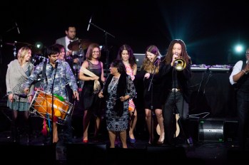 FFC13 Getting Dancey 2013 Focus for Change guests dance on stage