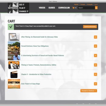 WITNESS Library: Check Out WITNESS Library: Check Out
